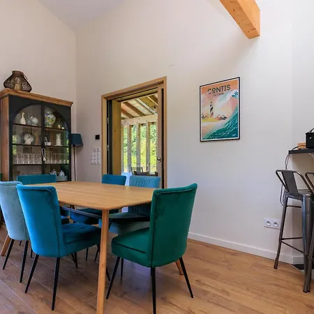 Maison Bois Proche De L'atlantique * Mézos