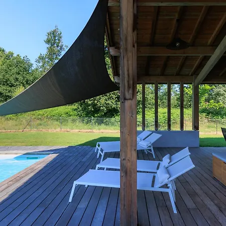 Maison Bois Proche De L'atlantique Hébergement de vacances Mézos